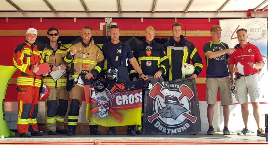 Siegerehrung British Firefighter Challenge 2018